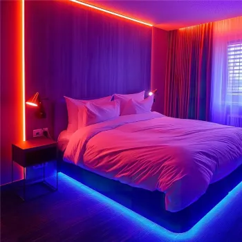 Avide LED-striplightkit 12V 16W RGB 5m TUYA IR-afstandsbediening