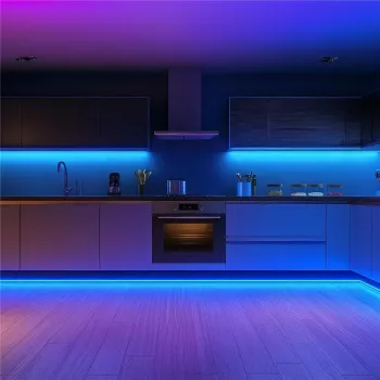 Avide LED-striplightkit 12V 16W RGB 5m TUYA IR-afstandsbediening