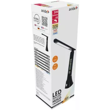 Avide LED tafellamp Hugo zwart 6W kalender