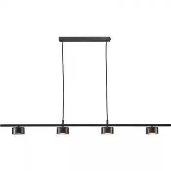 LUCA hanglamp LED, 4x4 W, zwart (P19070-4B)