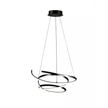 Sibiu LED-hanglamp, 42W, 4000K, zwart