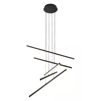 Sibiu 2023522P-BK LED-hanglamp, 60W, 4000K, zwart