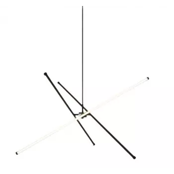 Tanger hanglamp LED, 90 cm, zwart