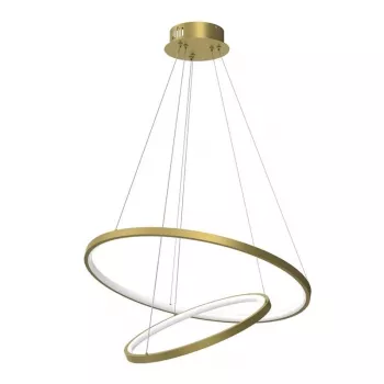 Ronday hanglamp LED, 60 cm, 51W, goud