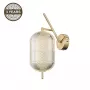 LED wandlamp C2360-1C goud