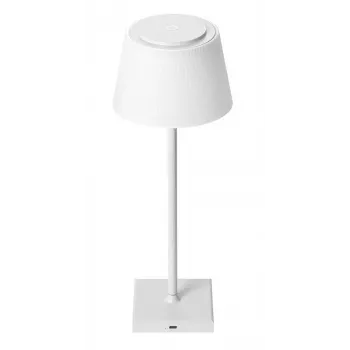 Avide LED-tafellamp, USB, 4 W, lichtkleur in 3 standen, wit