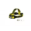 Ledlenser iH9R oplaadbare LED-hoofdlamp, zwart/geel, 600 lm, IP54