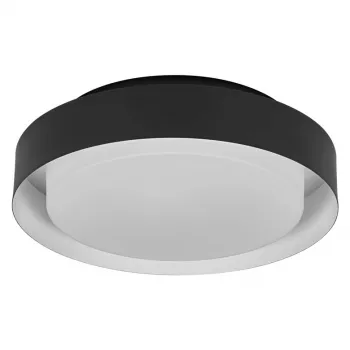 LEDVANCE PLAFOND ORBIS MADRID 2XE27 BK Plafondlamp Zwart
