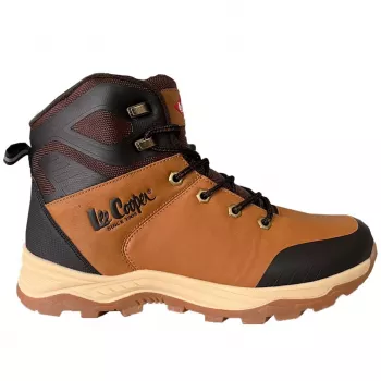 Lee Cooper heren bruine vrijetijdssneakers LCJ-23-01-2046M