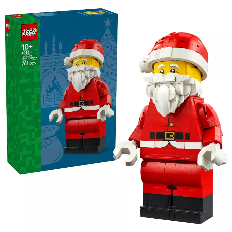 LEGO 40820 seizoensgebonden grote kerstman-minifiguur