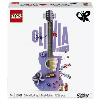 LEGO 43031 Bricks Editions muziek Olivia Rodrigo's Dual Guitar