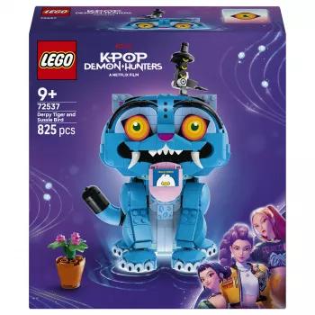 LEGO 72537 KPop Demon Hunters Derpy Tiger and Sussie Bird bouwpakket