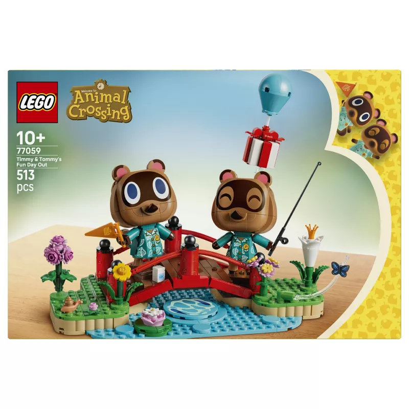 LEGO Animal Crossing Timmy & Tommys pretdag 77059 bouwset