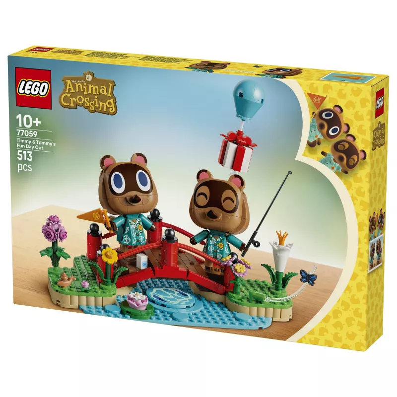 LEGO Animal Crossing Timmy & Tommys pretdag 77059 bouwset