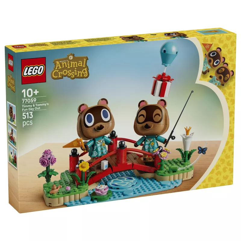 LEGO Animal Crossing Timmy & Tommys pretdag 77059 bouwset
