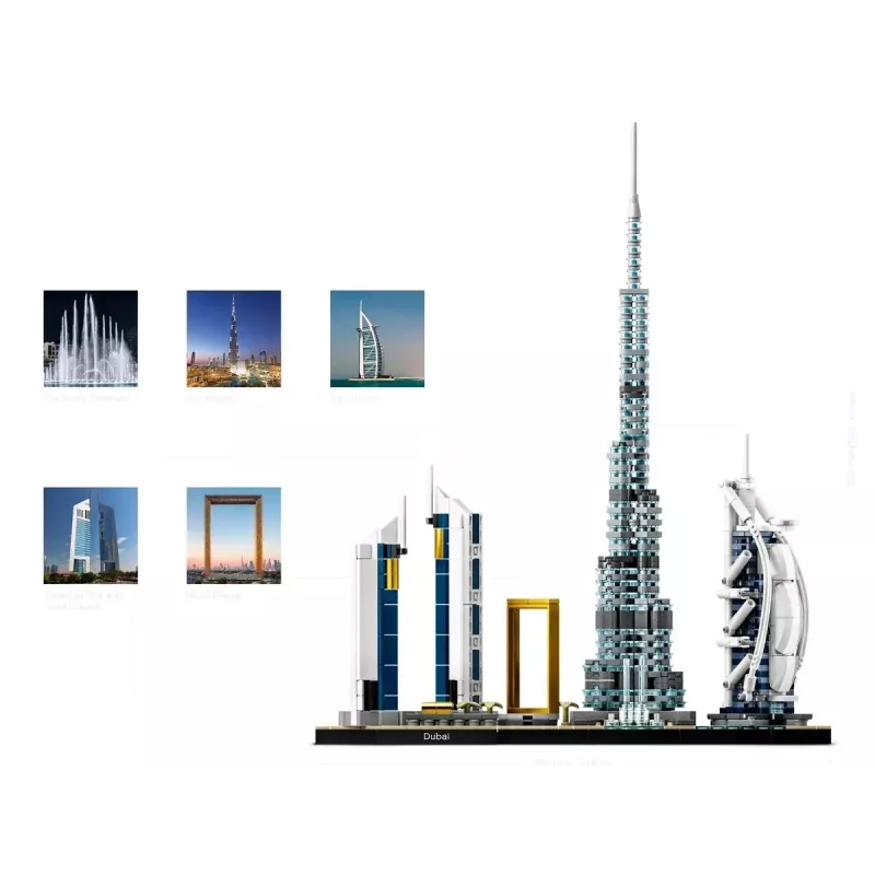 LEGO Architecture Dubai Skyline Collection 21052 bouwset
