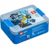 LEGO CITY Broodtrommel Blauw polypropyleen met emoticon-afbeeldingen 40521735