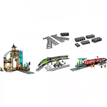 LEGO City Treinstation complete set bundel