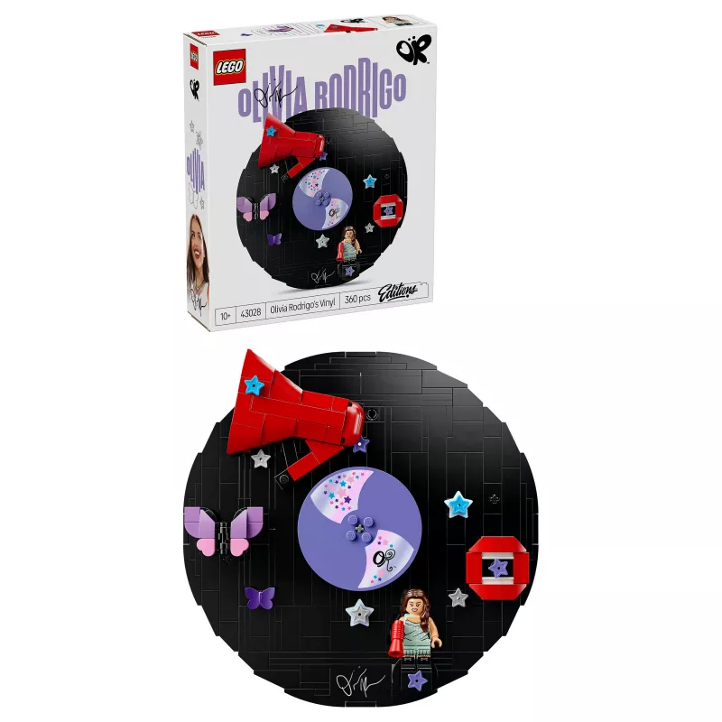 LEGO DOTS 43028 Olivia Rodrigo's Vinyl Record - Creatieve knutselset