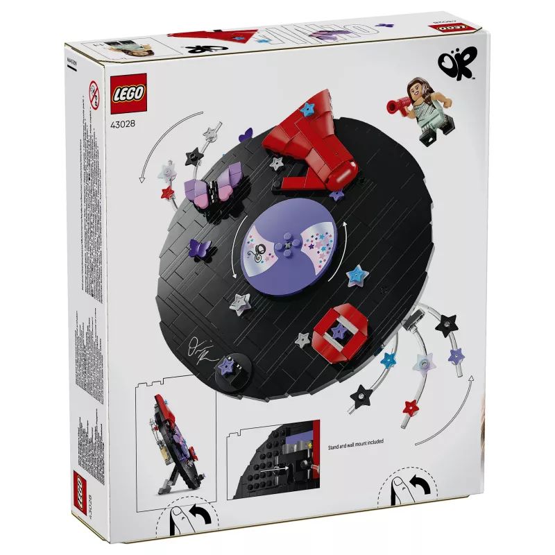 LEGO DOTS 43028 Olivia Rodrigo's Vinyl Record - Creatieve knutselset