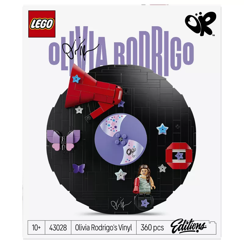 LEGO DOTS 43028 Olivia Rodrigo's Vinyl Record - Creatieve knutselset