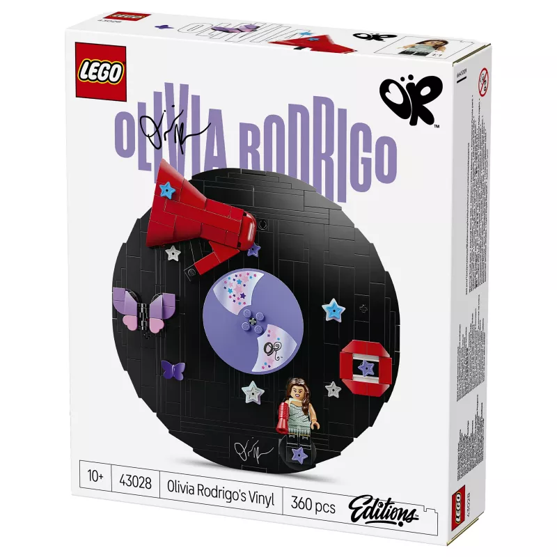 LEGO DOTS 43028 Olivia Rodrigo's Vinyl Record - Creatieve knutselset