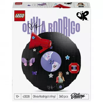 LEGO DOTS 43028 Olivia Rodrigo's Vinyl Record - Creatieve knutselset