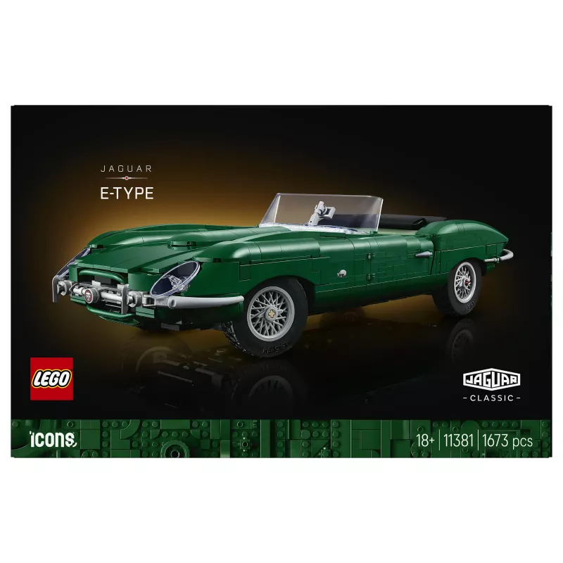 LEGO Icons 11381 Jaguar E-Type bouwset (1458 onderdelen)