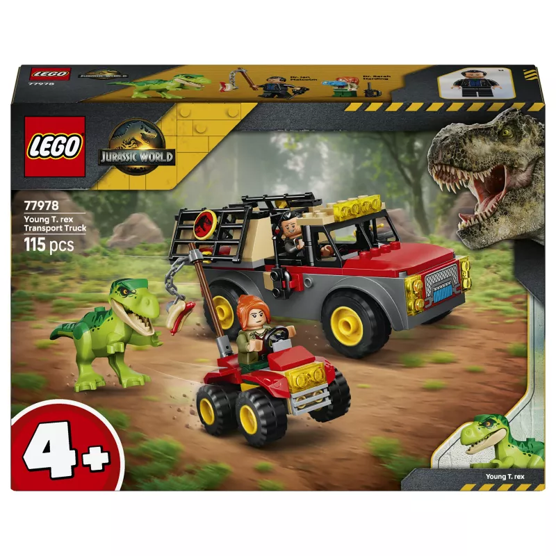 LEGO Jurassic World 77978 Jonge T. rex transportvrachtwagen bouwset