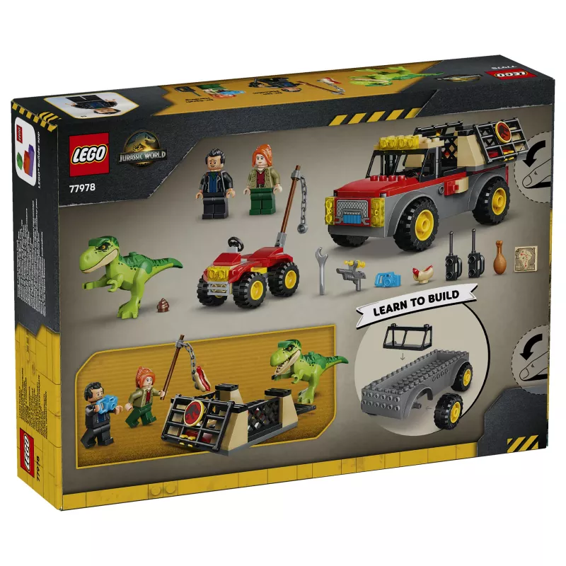 LEGO Jurassic World 77978 Jonge T. rex transportvrachtwagen bouwset