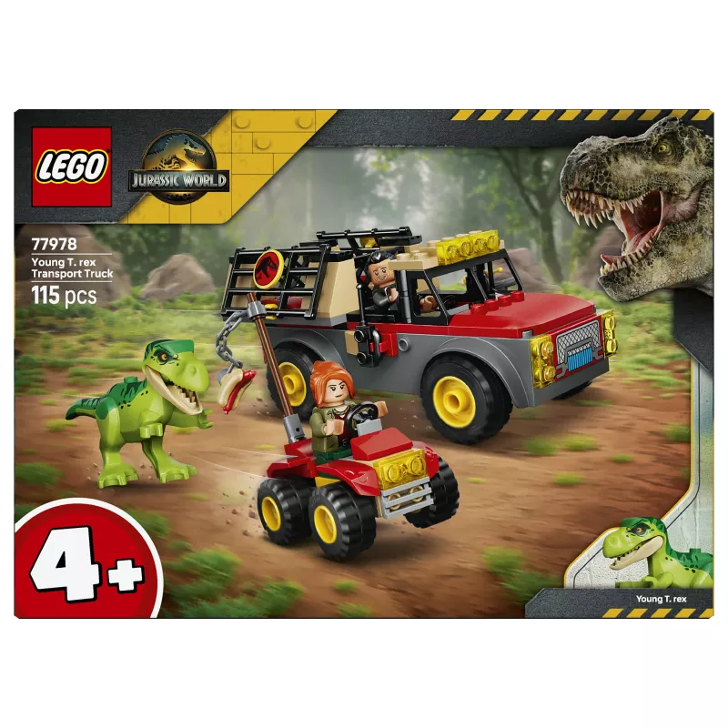 LEGO Jurassic World 77978 Jonge T. rex transportvrachtwagen bouwset