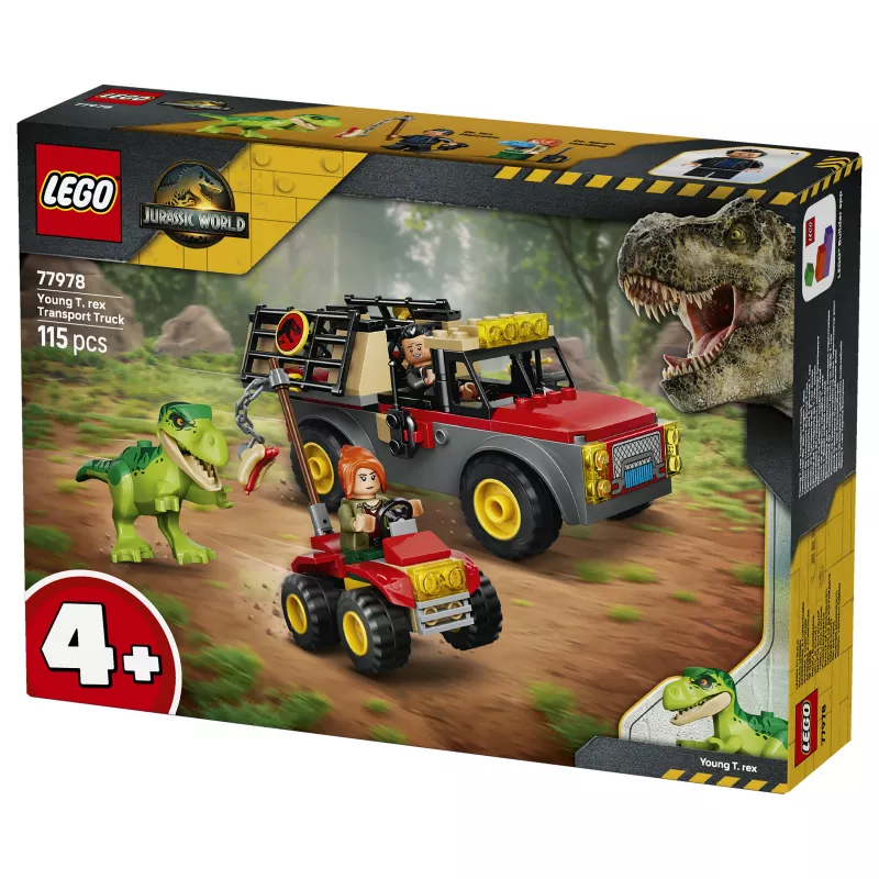 LEGO Jurassic World 77978 Jonge T. rex transportvrachtwagen bouwset