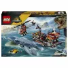 LEGO Jurassic World 77983 Mosasaurus Dinosaur Boat Attack (280 onderdelen, 3 minifiguren, vanaf 7 jaar)
