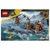 LEGO Jurassic World 77983 Mosasaurus Dinosaur Boat Attack (280 onderdelen, 3 minifiguren, vanaf 7 jaar)