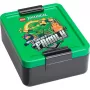 LEGO Broodtrommel Ninjago Groen - 1,2L voedselveilig PP met emoticon-afbeeldingen