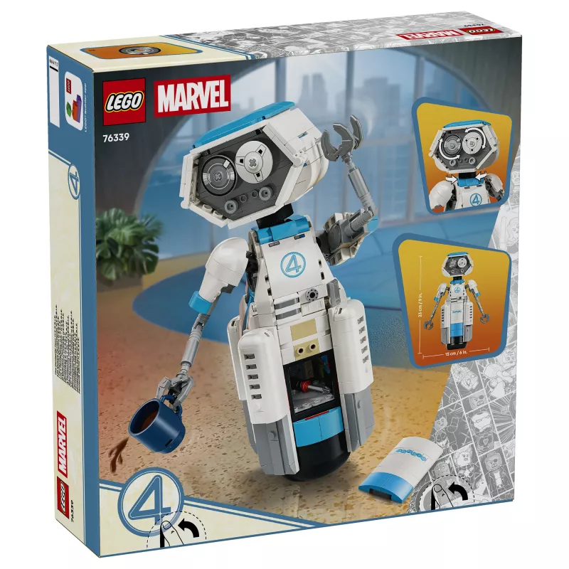 LEGO Marvel Super Heroes 76339 - The Fantastic Four H.E.R.B.I.E. bouwset