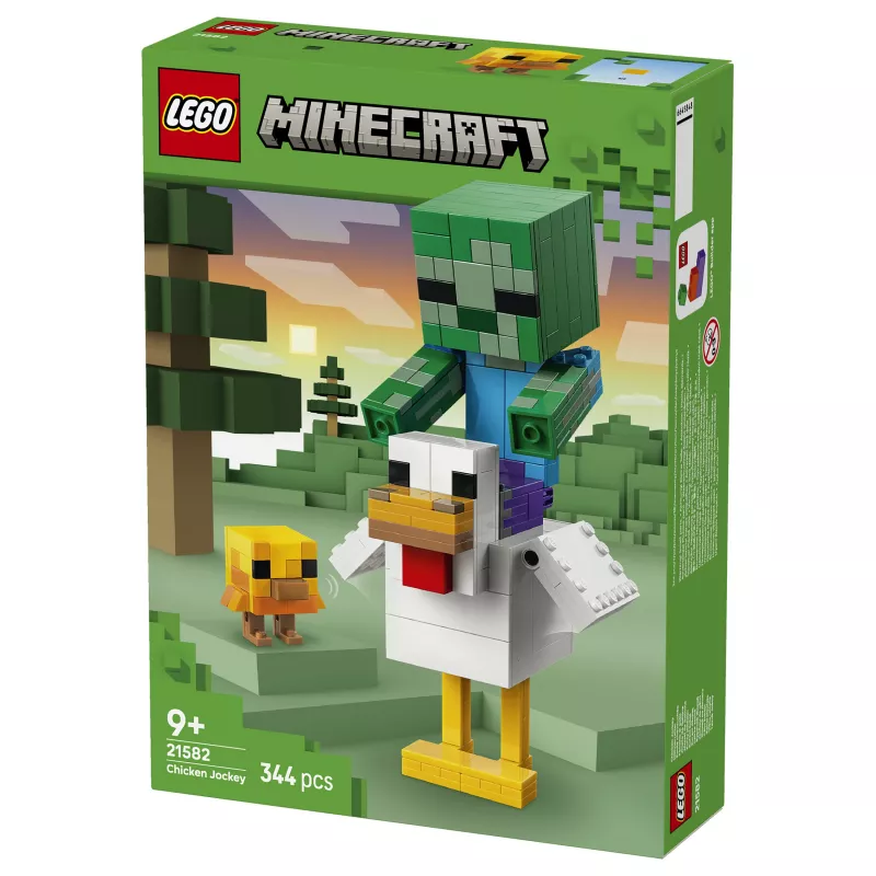 LEGO Minecraft 21582 Chicken Jockey bouwset