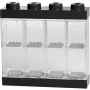 LEGO Minifigure Display Case 8 Black (zwart/transparant) van Room Copenhagen