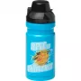 LEGO NINJAGO drinkfles 390 ml blauw met siliconen tuit en half transparant deksel PP/siliconen
