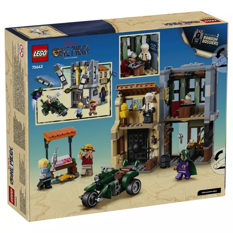 LEGO One Piece 75642 Showdown with Captain Smoker bouwset