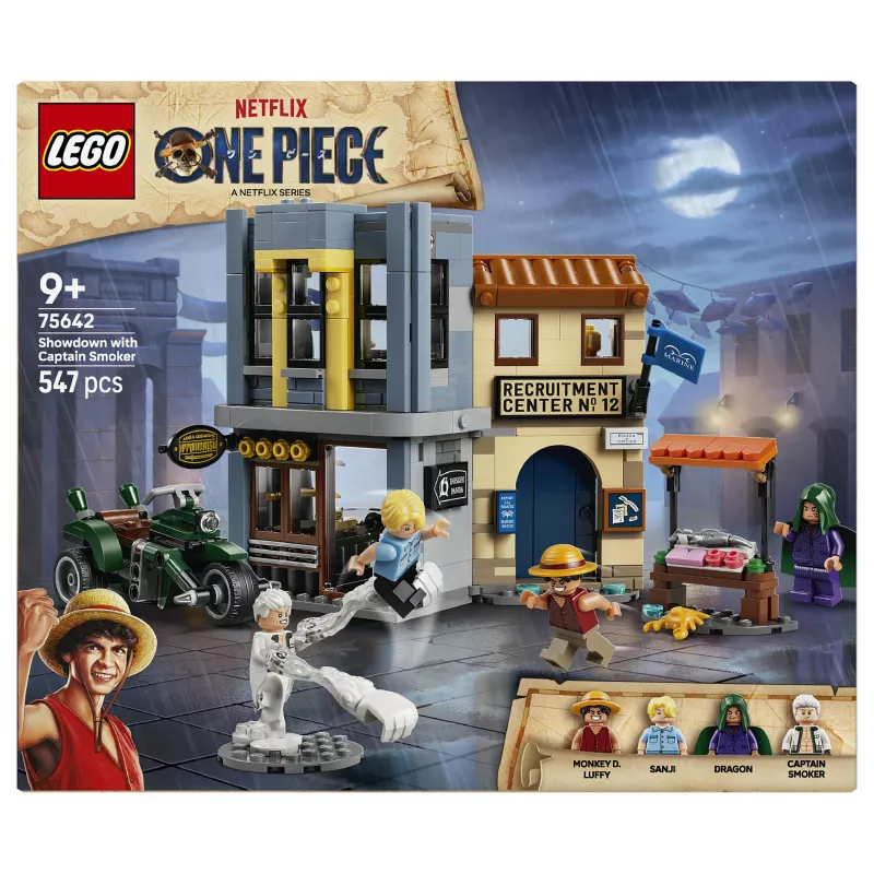LEGO One Piece 75642 Showdown with Captain Smoker bouwset