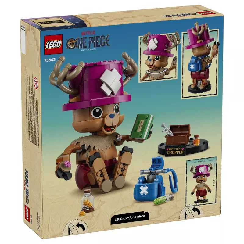 LEGO One Piece 75643 Tony Tony Chopper bouwset (250 onderdelen)