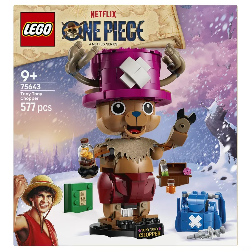 LEGO One Piece 75643 Tony Tony Chopper bouwset (250 onderdelen)