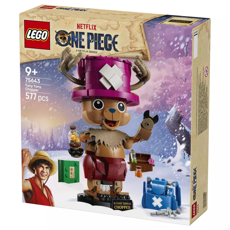 LEGO One Piece 75643 Tony Tony Chopper bouwset (250 onderdelen)