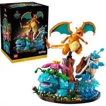 LEGO Pokemon 72153 Venusaur, Charizard en Blastoise