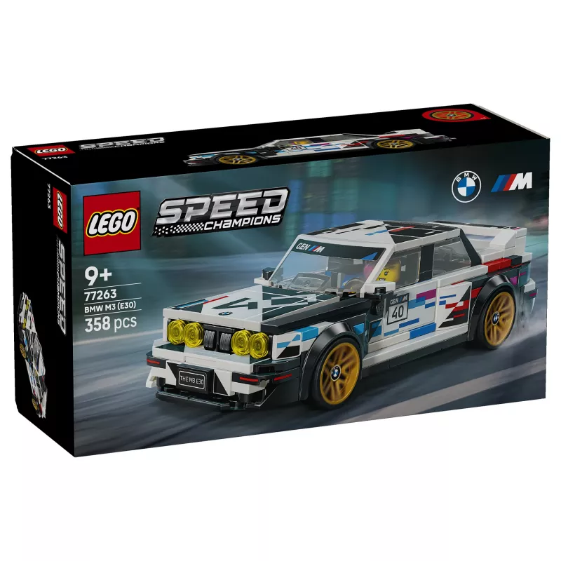 LEGO Speed Champions 77263 BMW M3 (E30) racewagen bouwset