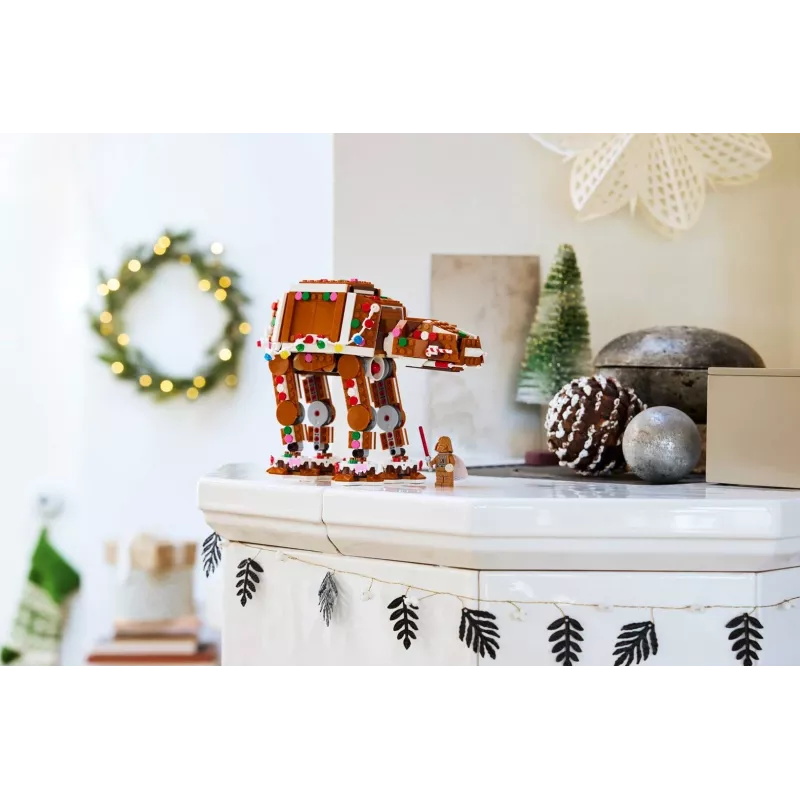 LEGO Star Wars 40806 peperkoek-AT-AT kerstdisplay-model