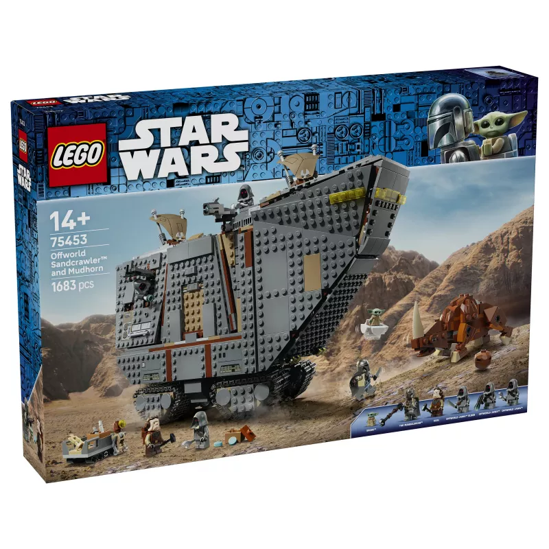 LEGO Star Wars Offworld Sandcrawler en Mudhorn 75453