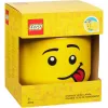 LEGO Storage Head Silly Large Yellow 8.5L Minifigure Head opbergbox