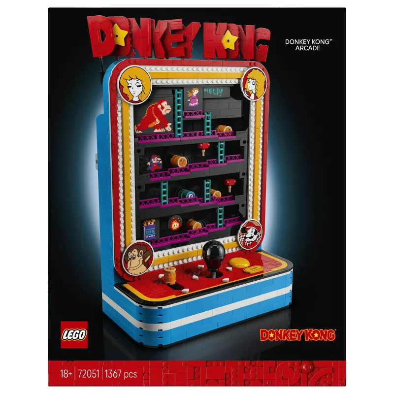 LEGO Super Mario 72051 Donkey Kong Arcade Machine bouwset